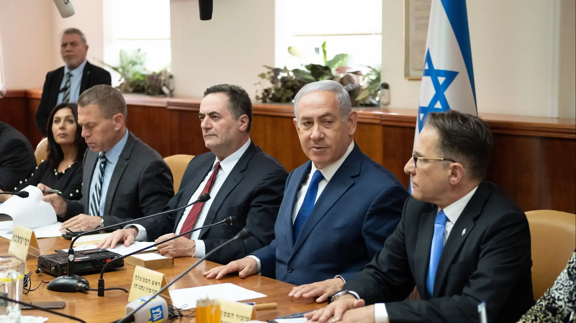 ראש הממשלה בנימין נתניהו בישיבת ממשלה, 11 באפריל 2018 ראש הממשלה בנימין נתניהו בישיבת ממשלה, 11 באפריל 2018