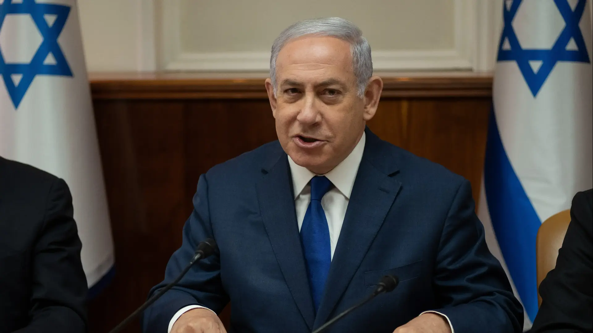ראש הממשלה בנימין נתניהו בישיבת ממשלה, 11 באפריל 2018 ראש הממשלה בנימין נתניהו בישיבת ממשלה, 11 באפריל 2018