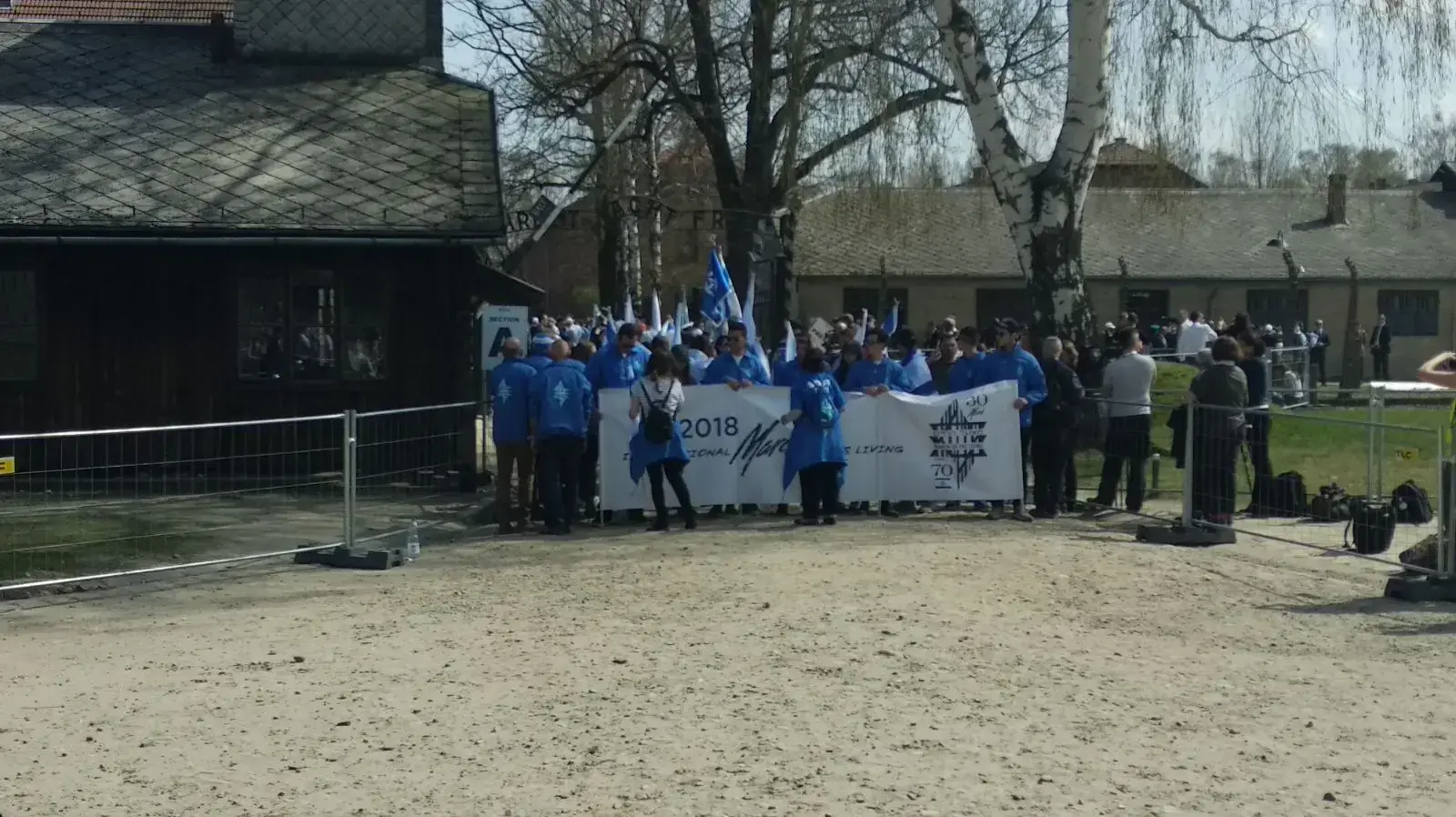 מקום תחילתו של מצעד החיים מקום תחילתו של מצעד החיים