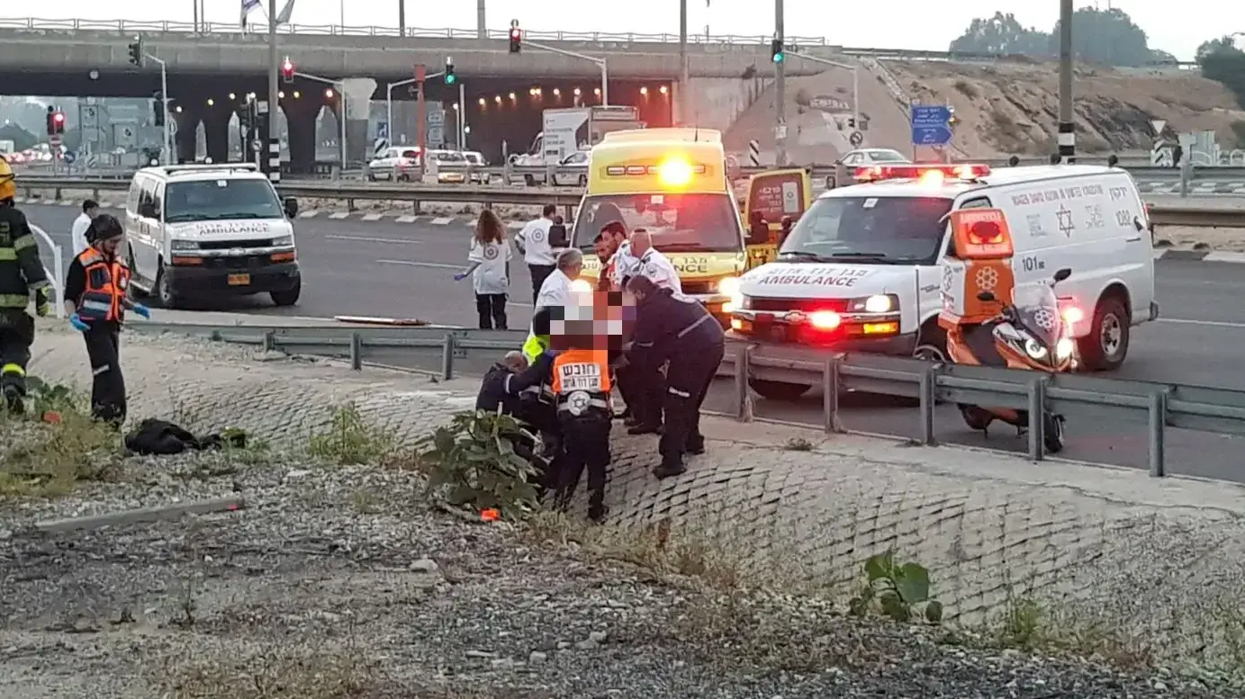 התאונה במחלף מורשה בה נפצעו שישה ונהרג אחד