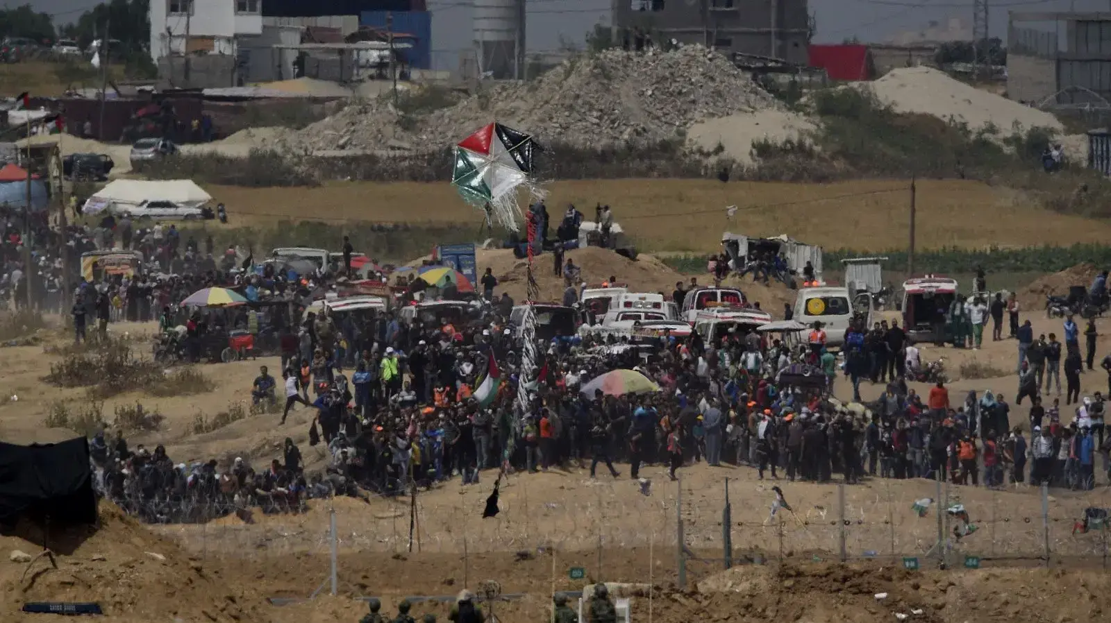 ההפגנות בגבול רצועת עזה ההפגנות בגבול רצועת עזה