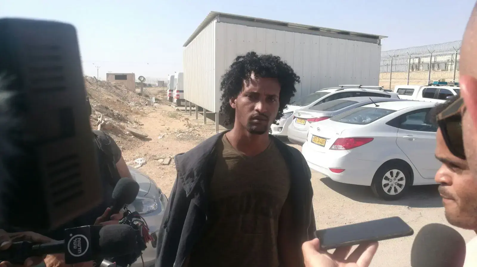 שחרור פליטים מכלא סהרונים, 15 באפריל 2018
