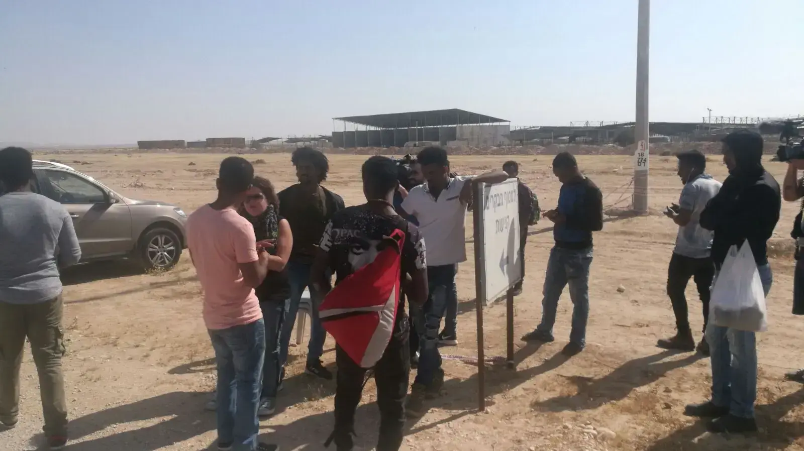 שחרור פליטים מכלא סהרונים, 15 באפריל 2018 שחרור פליטים מכלא סהרונים, 15 באפריל 2018