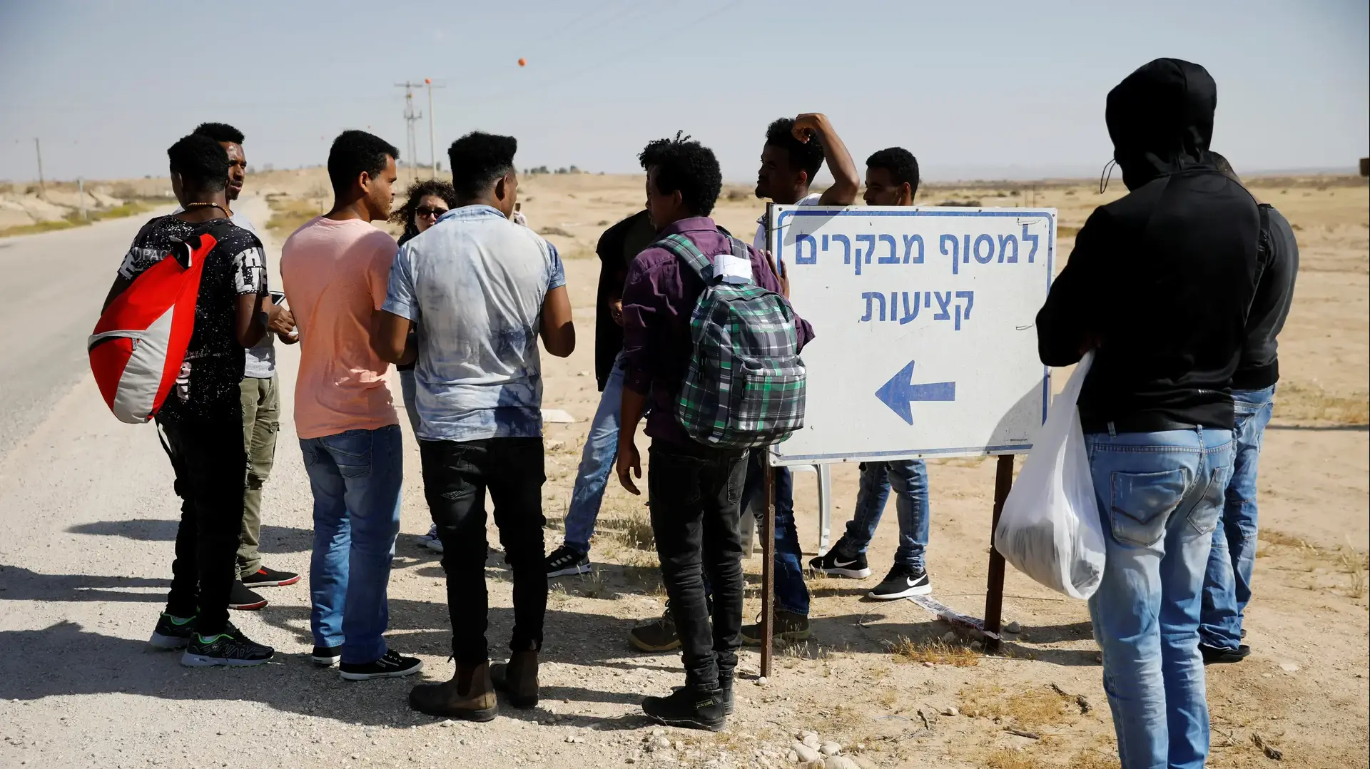 שחרור פליטים מכלא סהרונים, 15 באפריל 2018 שחרור פליטים מכלא סהרונים, 15 באפריל 2018