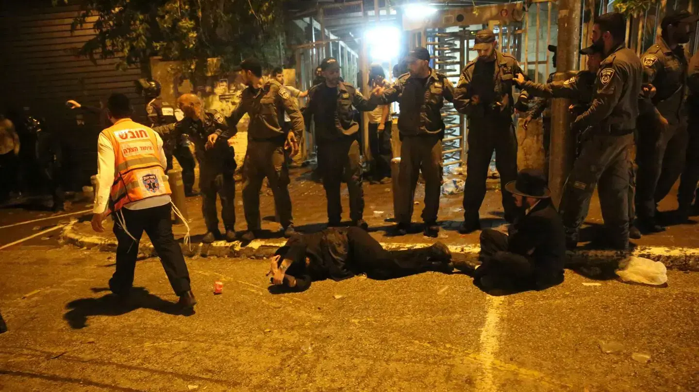 הפגנת חרדים נגד עריקת חיילת בירושלים הפגנת חרדים נגד עריקת חיילת בירושלים