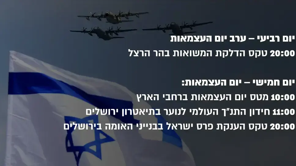 יום העצמאות יום העצמאות