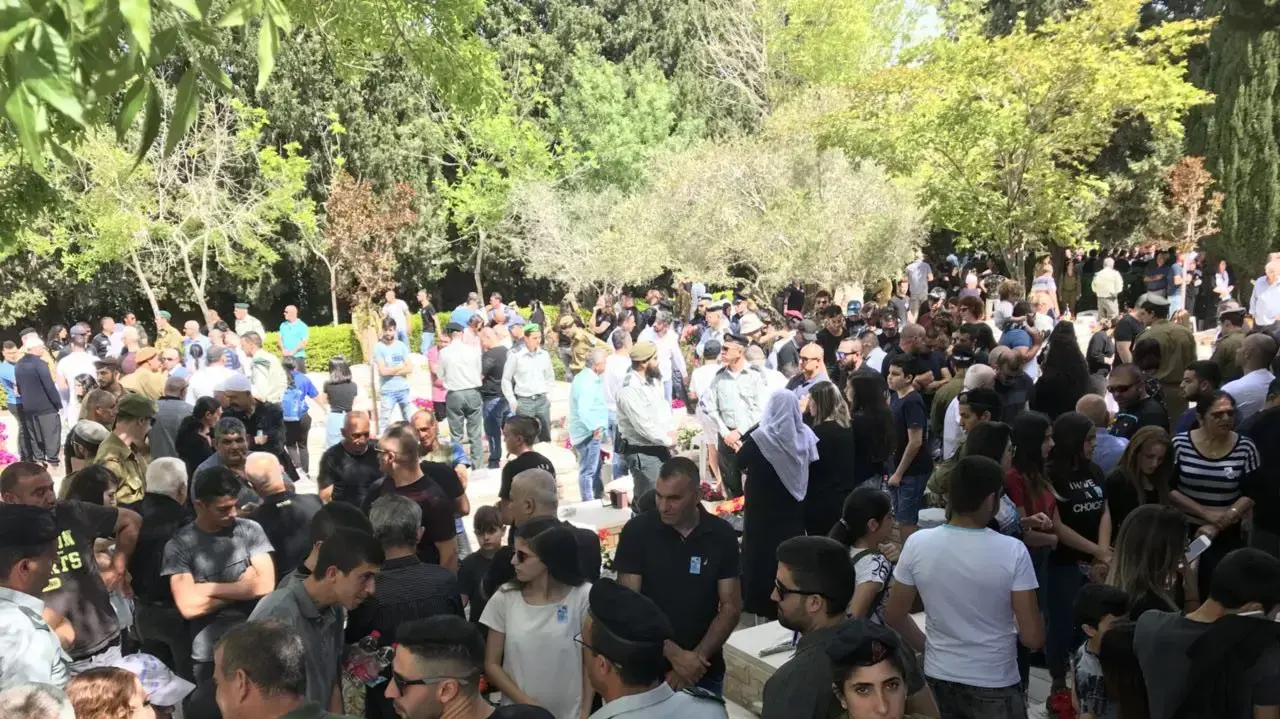 בית העלמין הצבאי של העדה הדרוזית בעוספיא. 425 חללים. 8 נוספו מאז השנה שעברה 18 באפריל 2018 