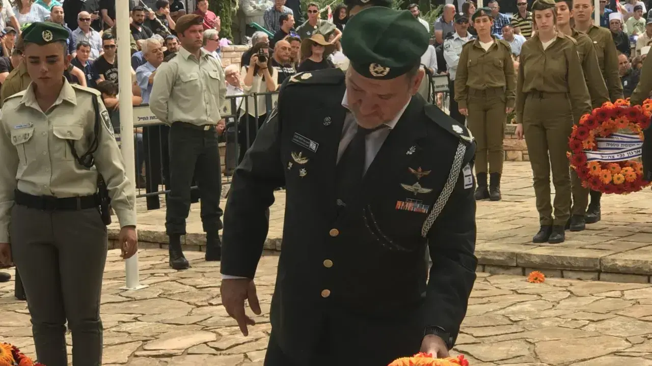 בית העלמין הצבאי של העדה הדרוזית בעוספיא. 425 חללים. 8 נוספו מאז השנה שעברה 18 באפריל 2018 