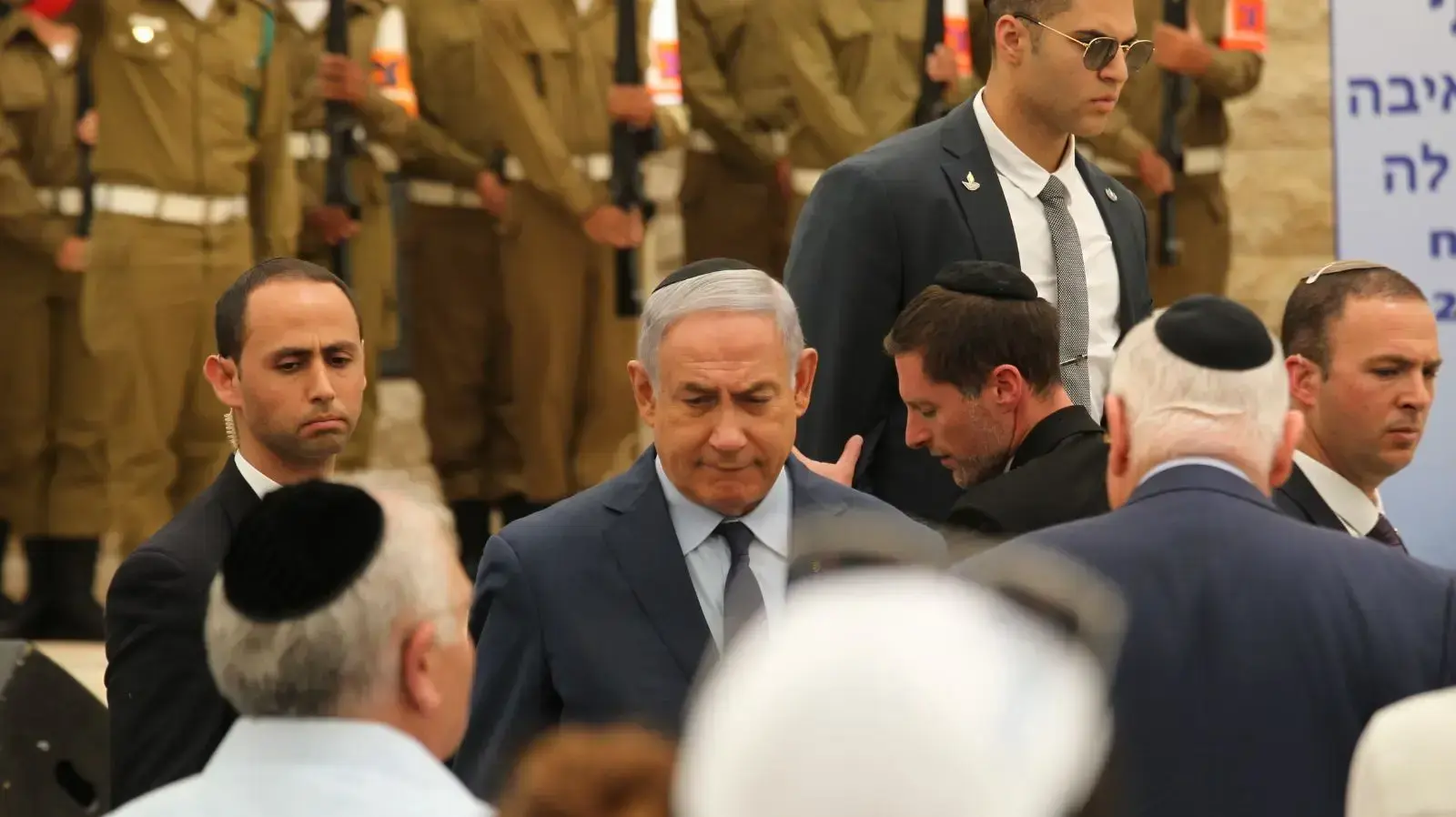 טקס יום הזיכרון לנפגעי פעולות האיבה, הר הרצל, ירושלים 18 באפריל 2018 

