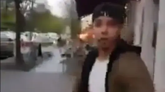 מוסלמי תוקף חובש כיפה בברלין, גרמניה, אפריל 2018