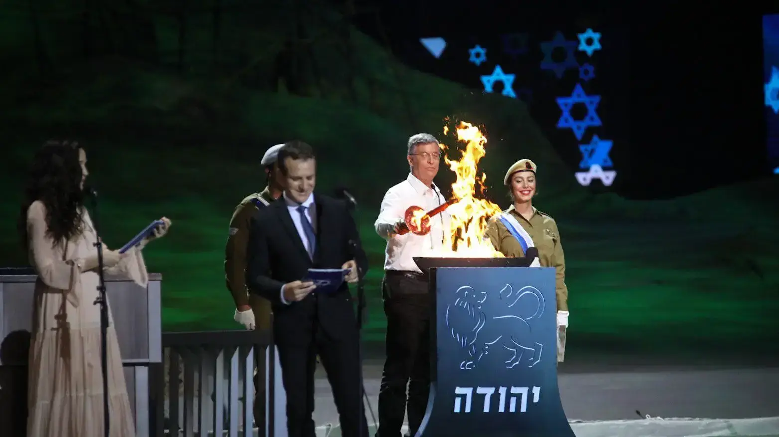 טקס הדלקת המשואות בהר הרצל טקס הדלקת המשואות בהר הרצל
