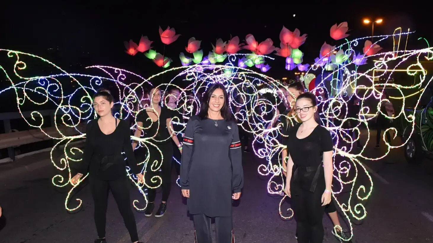 מירי רגב במצעד האור בתל אביב מירי רגב במצעד האור בתל אביב