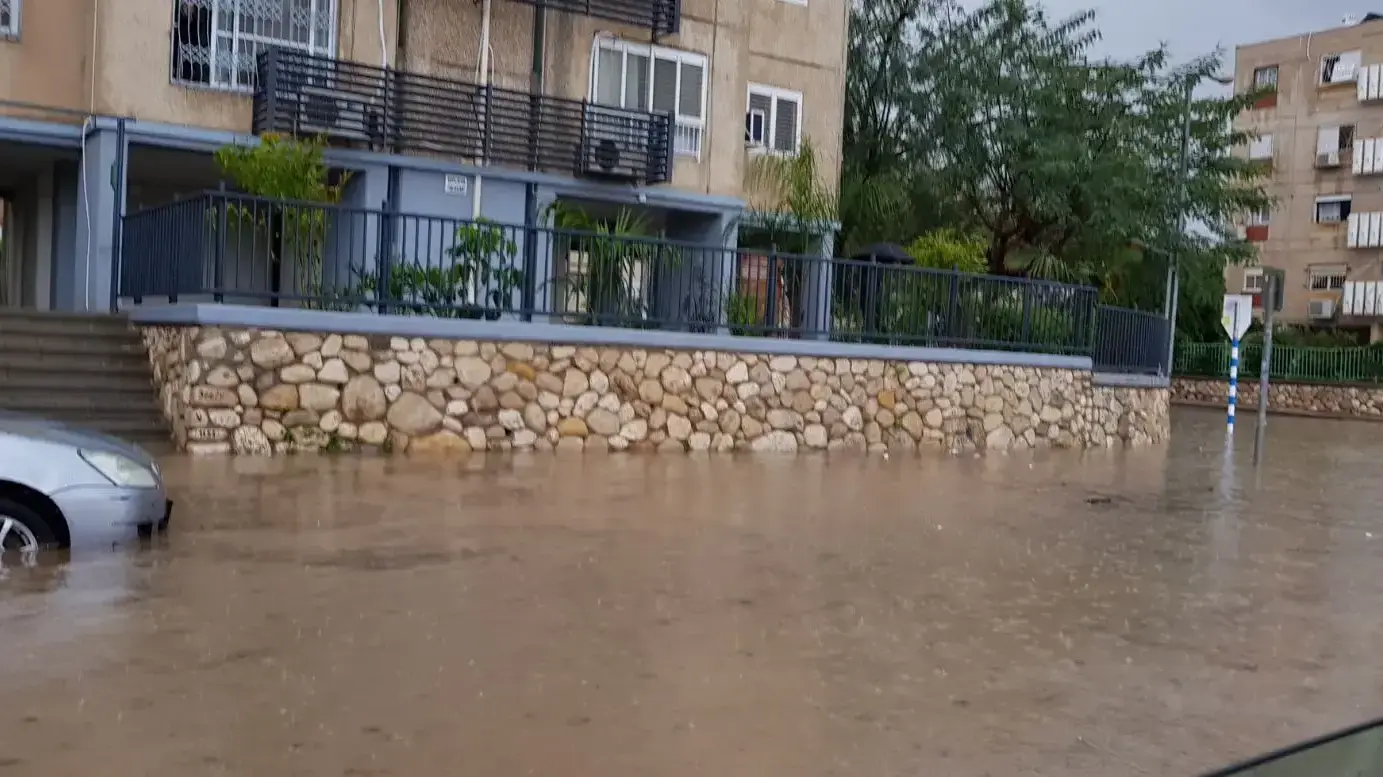 הצפות בנתיבות, גשמים באביב הצפות בנתיבות, גשמים באביב
