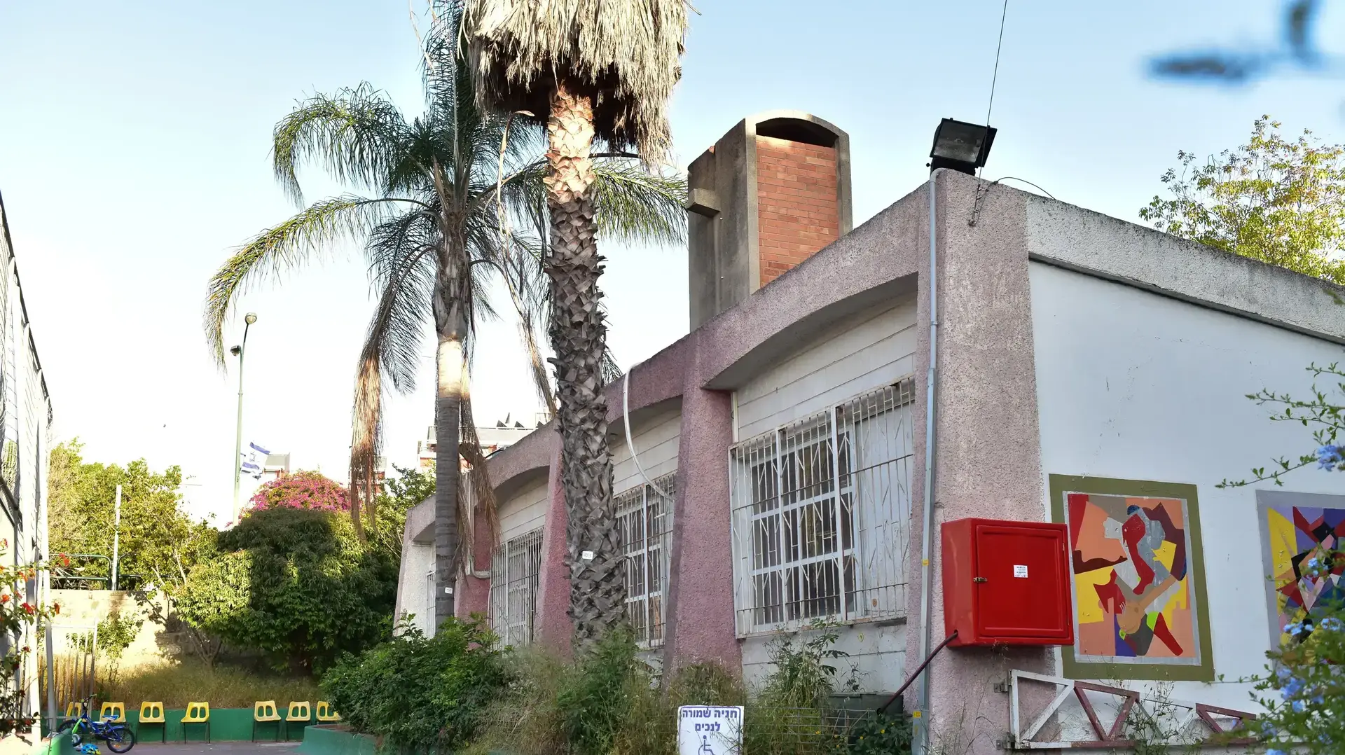 המיקום המתוכנן של בניית המתנ"ס בלב רמת אביב הישנה
המיקום המתוכנן של בניית המתנ"ס בלב רמת אביב הישנה