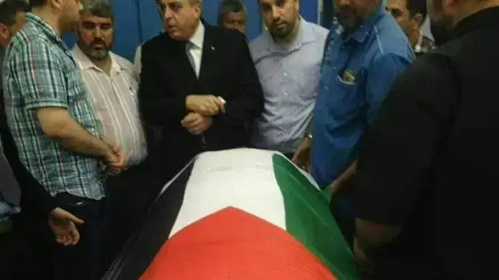 העברת גופתו של פאדי אל-בטש לעזה במחבל שחוסל במלזיה 25 באפריל 2018
העברת גופתו של פאדי אל-בטש לעזה במחבל שחוסל במלזיה 25 באפריל 2018