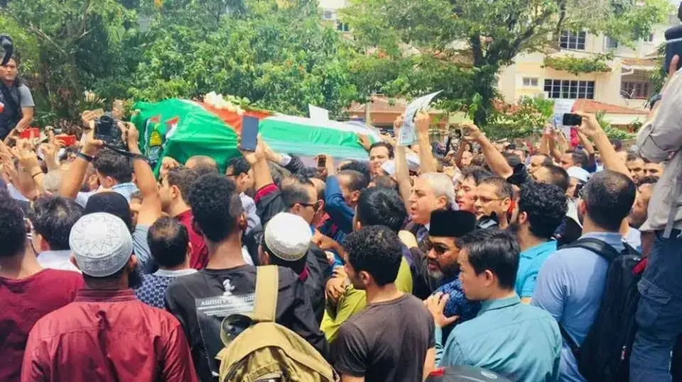 העברת גופתו של פאדי אל-בטש לעזה במחבל שחוסל במלזיה 25 באפריל 2018 העברת גופתו של פאדי אל-בטש לעזה במחבל שחוסל במלזיה 25 באפריל 2018
