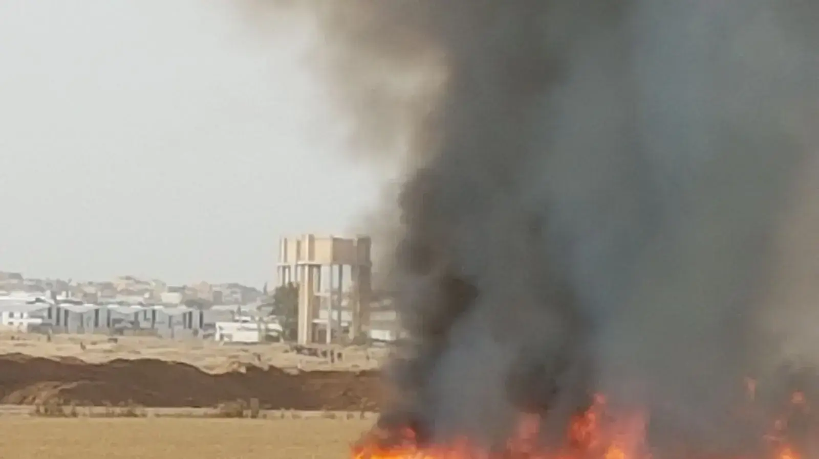 שריפה ביער בארי, בעקבות התלקחות עפיפון תבערה, 2 במאי 2018