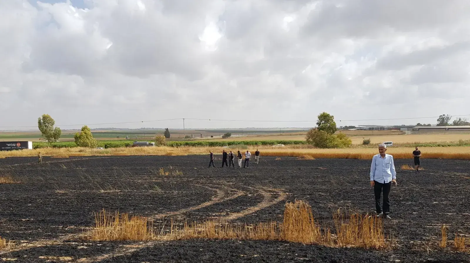 שריפה בניר עם 7 במאי 2018 שריפה בניר עם 7 במאי 2018