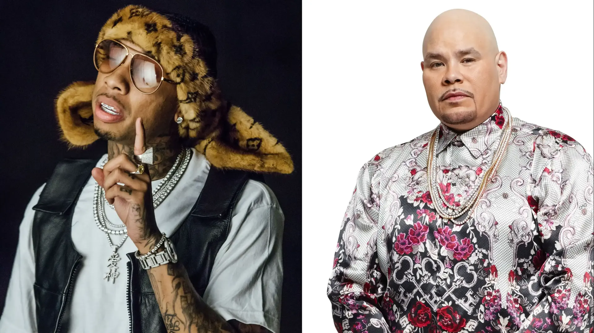 הראפרים פאט ג'ו, טייגה, Fat Joe, Tyga הראפרים פאט ג'ו, טייגה, Fat Joe, Tyga