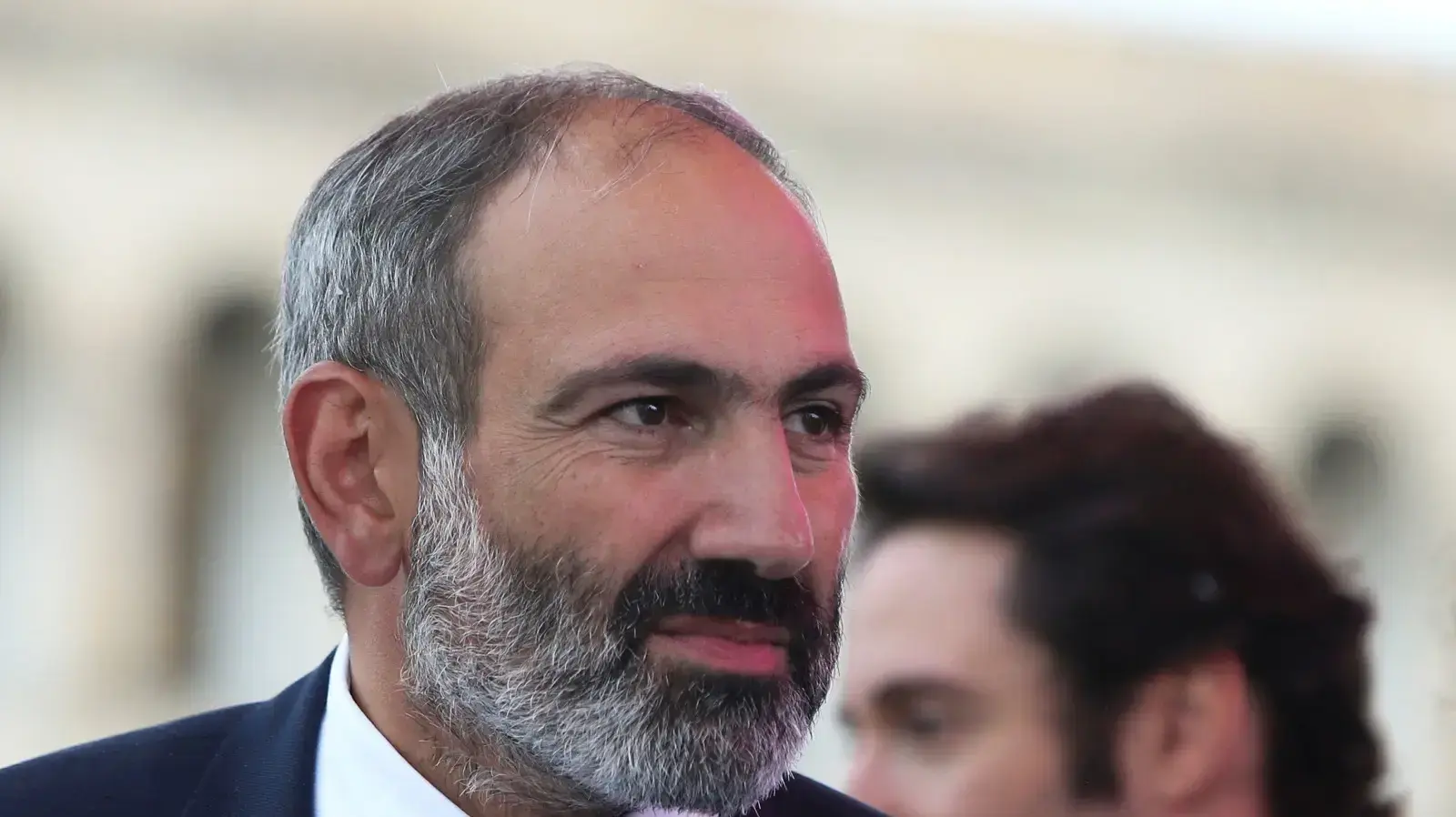 ראש ממשלת ארמניה הנבחר ניקולאי פשיניאן אחרי הצבעת הפרלמנט, 8 במאי 2018