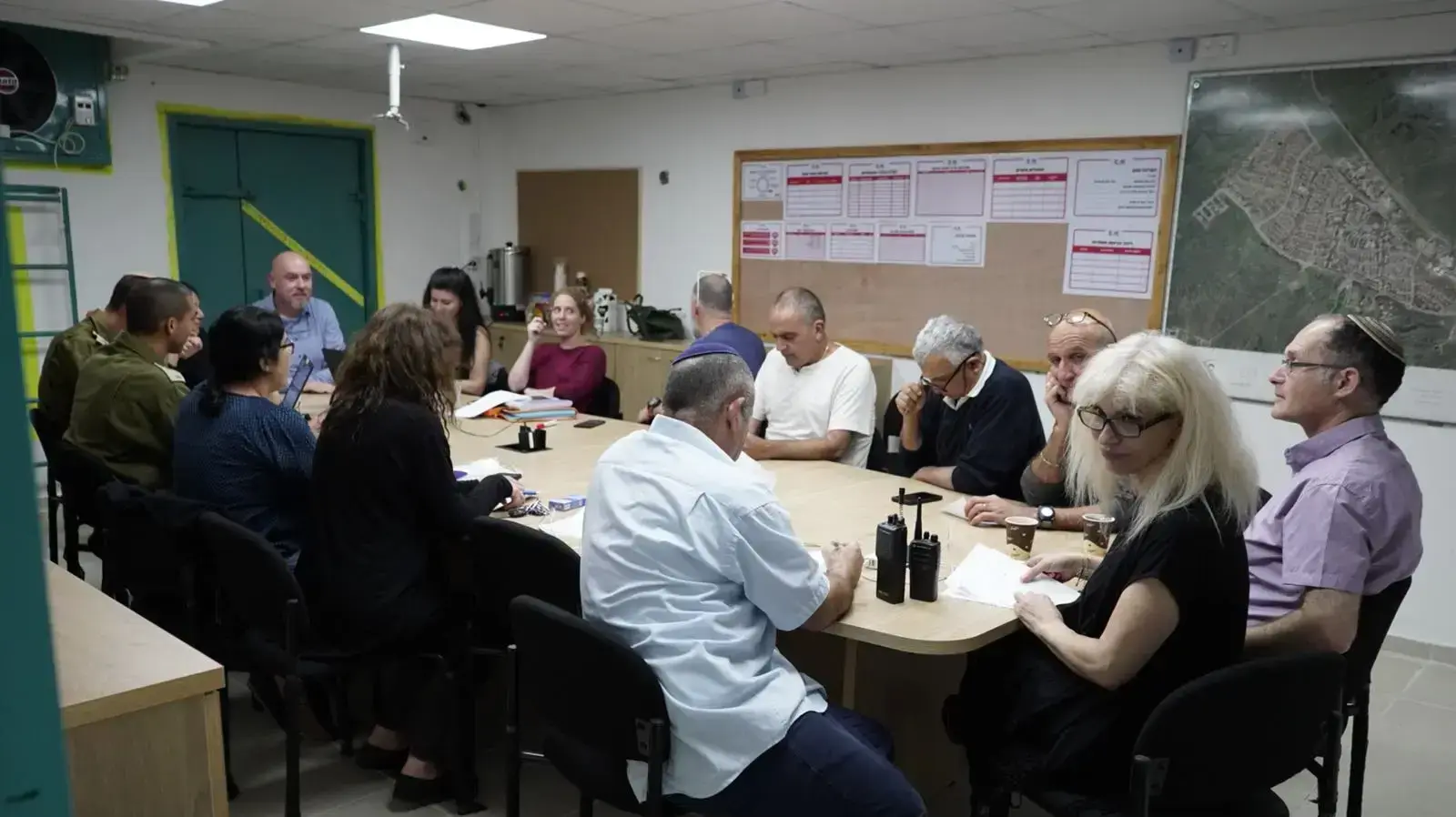 פתיחת מקלטים בקצרין בעקבות הוראת צה"ל לאחר פרישת ארה"ב מהסכם הגרעין. 9 במאי 2018 פתיחת מקלטים בקצרין בעקבות הוראת צה"ל לאחר פרישת ארה"ב מהסכם הגרעין. 9 במאי 2018