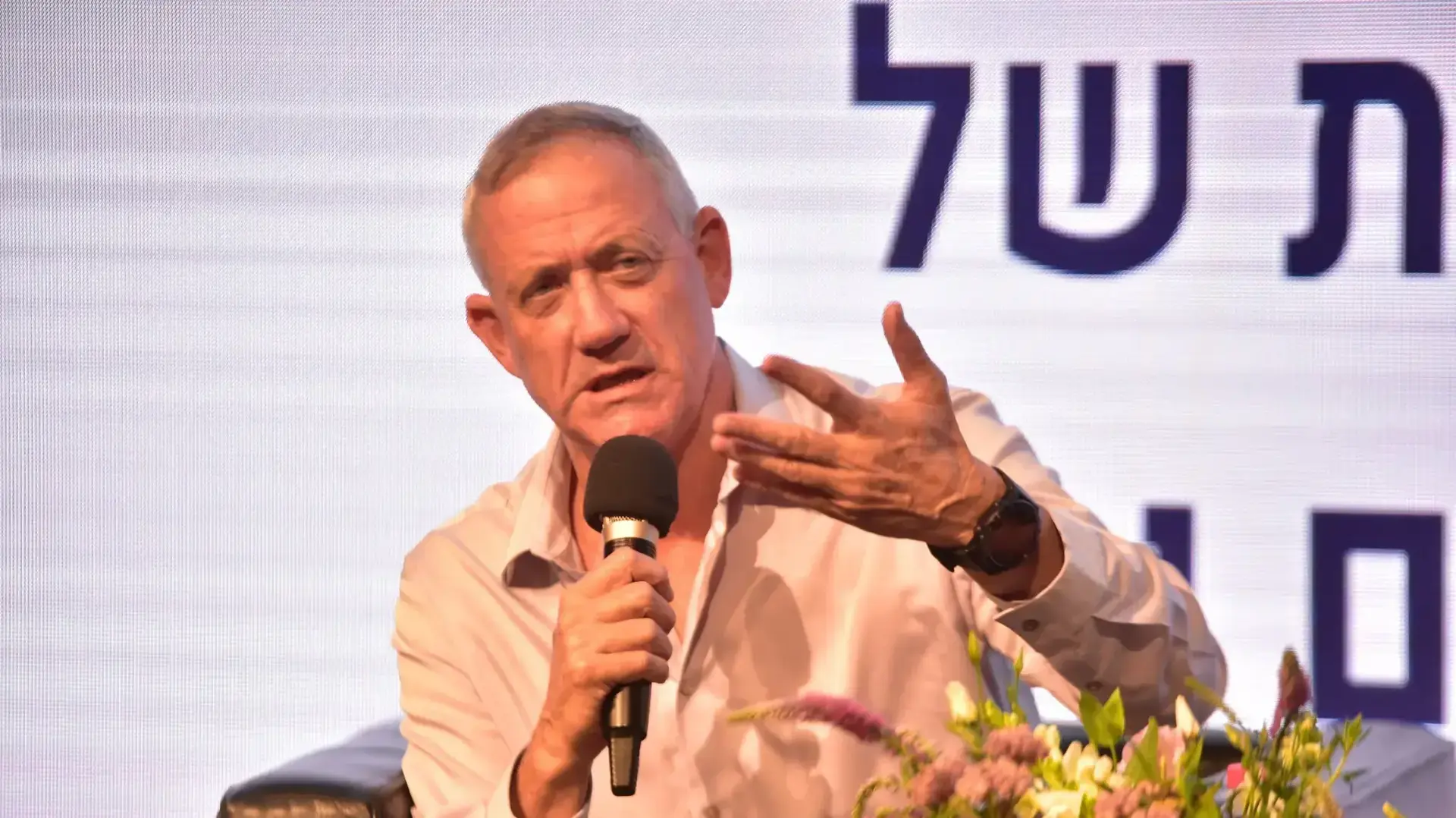 בני גנץ, בר אילן, 9 במאי 2018 בני גנץ, בר אילן, 9 במאי 2018