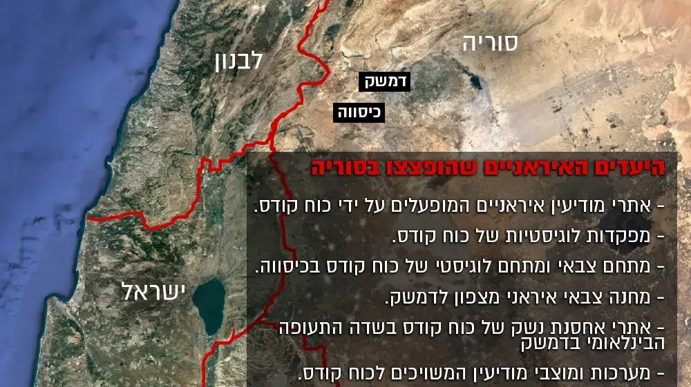 מפת סוריה