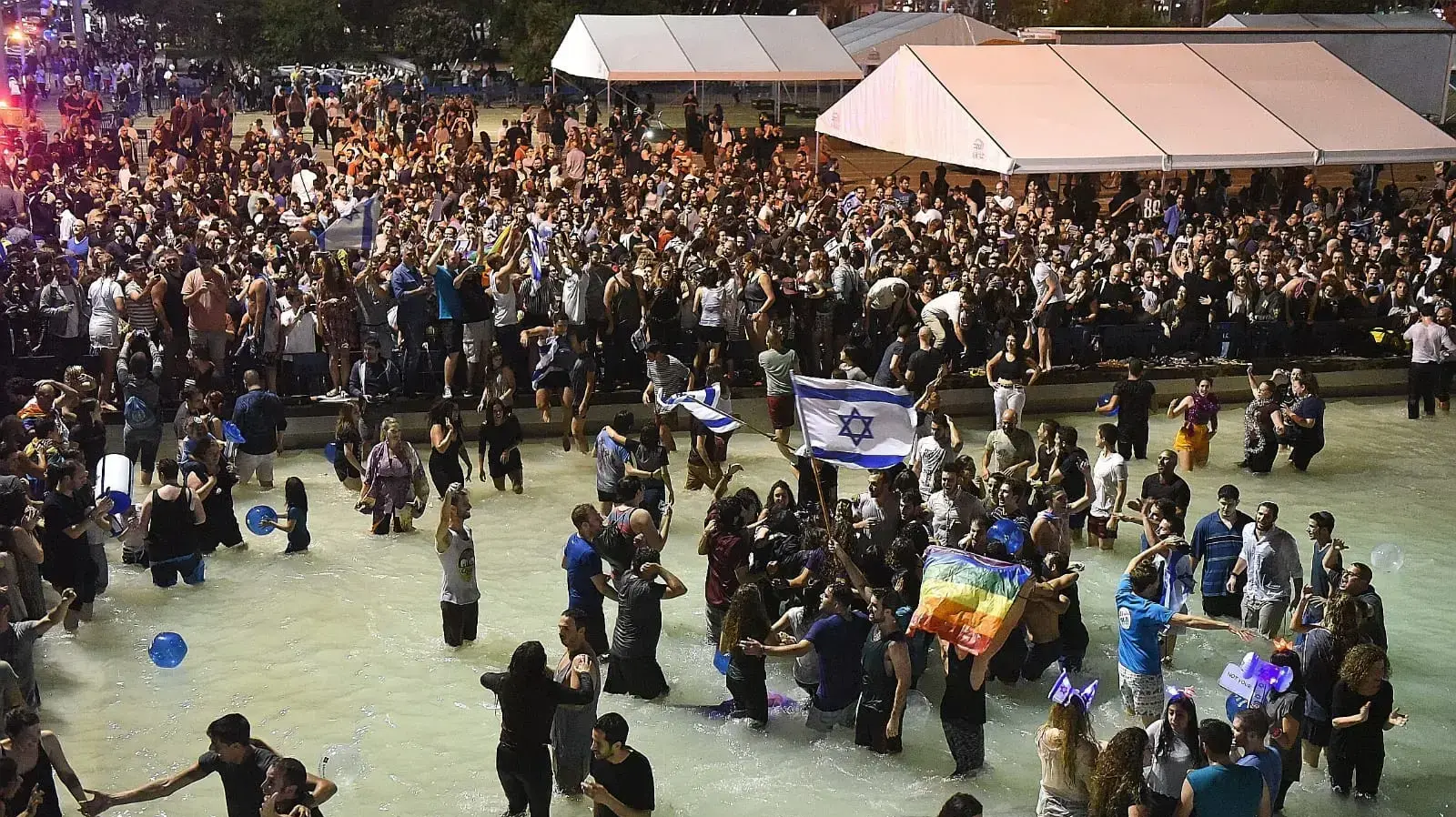 חגיגות ניצחון נטע ברזילי באירוויזיון ה-13 במאי 2018 חגיגות ניצחון נטע ברזילי באירוויזיון ה-13 במאי 2018