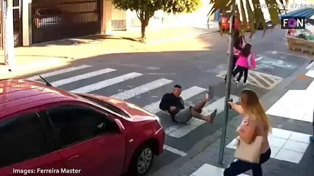 שוטרת יורה בשודד ברחוב בברזיל שוטרת יורה בשודד ברחוב בברזיל