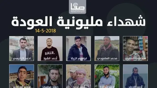 ההרוגים בהפגנות בגבול רצ"ע - 15.5.18 ההרוגים בהפגנות בגבול רצ"ע - 15.5.18