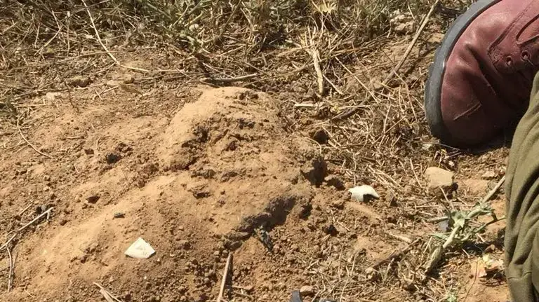 הממצאים שנתפסו מזירת האירוע המחבלים, 15 במאי 2018 הממצאים שנתפסו מזירת האירוע המחבלים, 15 במאי 2018