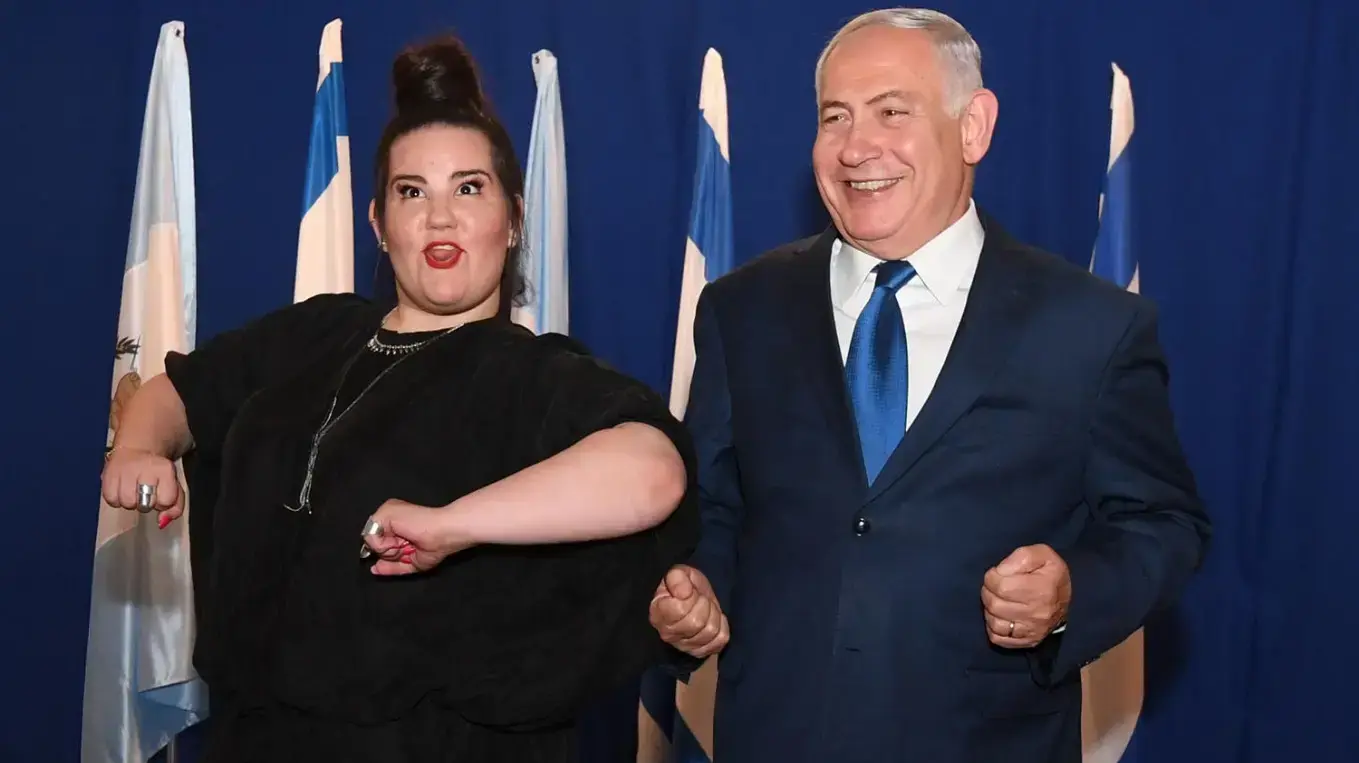 בנימין נתניהו ונטע ברזילי בנימין נתניהו ונטע ברזילי
