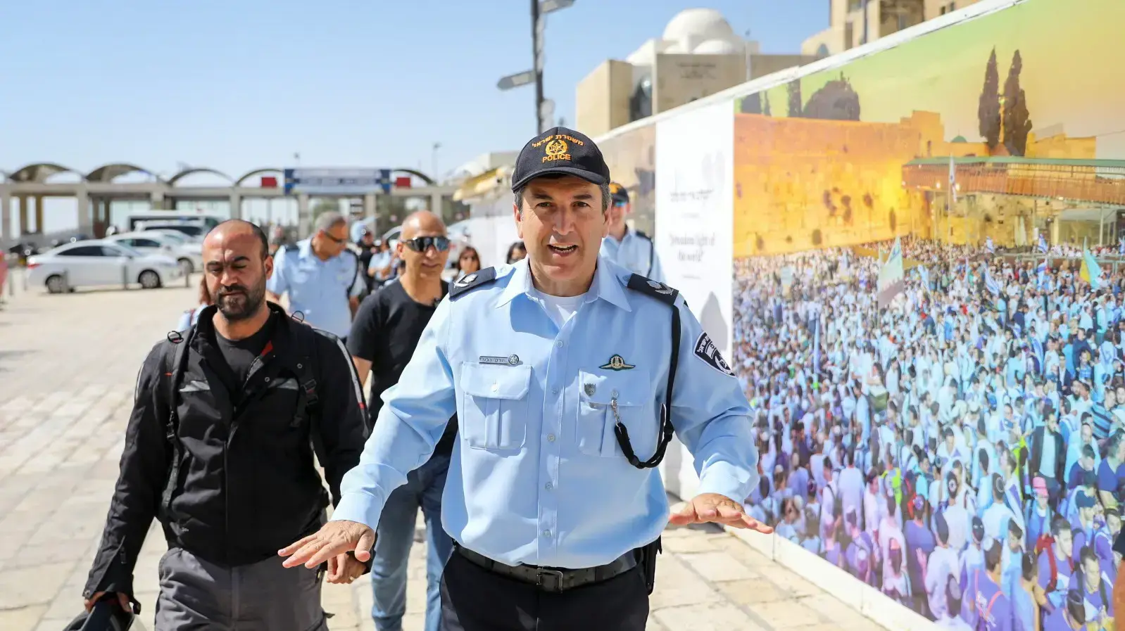 מפקד מחוז ירושלים ניצב יורם הלוי בירושלים, 18 במאי 2018 מפקד מחוז ירושלים ניצב יורם הלוי בירושלים, 18 במאי 2018