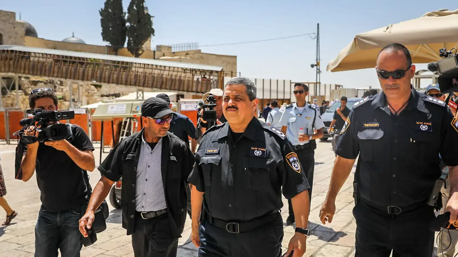 המפכ"ל רוני אלשיך בהערכת מצב בירושלים בחג הרמדאן המפכ"ל רוני אלשיך בהערכת מצב בירושלים בחג הרמדאן