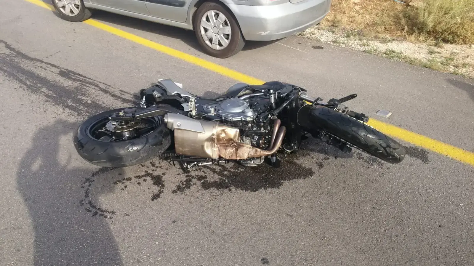 האוופנוע מהתאונה בבית אריה 23 במאי 2018 