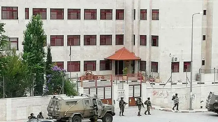 פעילות כוחות הביטחון במחנה הפליטים אל-עאמרי סמוך לרמאללה
