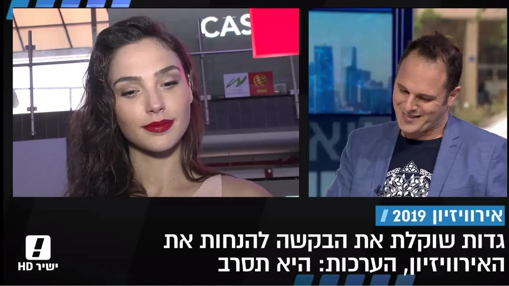 שגיא בן נון על הזמנת גל גדות להנחות את האירוויזיון ועל השערוריה שעוררו דבריו של דורון מדלי מתוך המהדורה המרכזית 28.5.18 שגיא בן נון על הזמנת גל גדות להנחות את האירוויזיון ועל השערוריה שעוררו דבריו של דורון מדלי מתוך המהדורה המרכזית 28.5.18