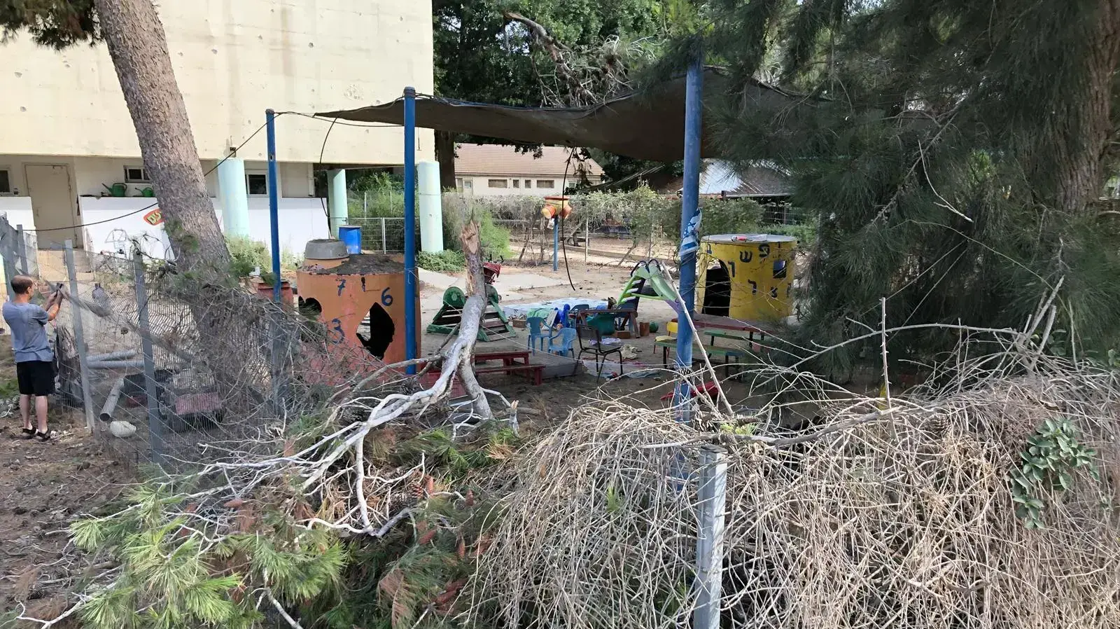 נפל פצצת מרגמה שנחת ליד גן ילדים בשטח המועצה האזורית אשכול, 29 במאי 2018 נפל פצצת מרגמה שנחת ליד גן ילדים בשטח המועצה האזורית אשכול, 29 במאי 2018