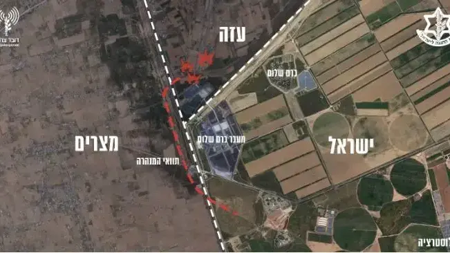 אילוסטרציית תוואי המנהרה שנחשפה
אילוסטרציית תוואי המנהרה שנחשפה