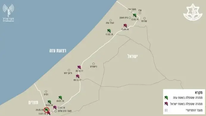 המנהרות שסוכלו בחודשים האחרונים
המנהרות שסוכלו בחודשים האחרונים