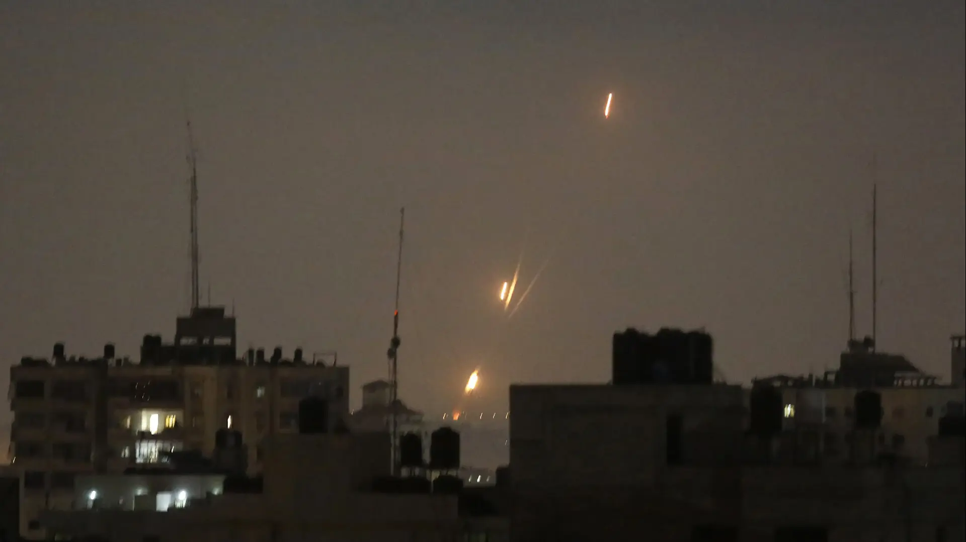 שבילי יציאות רקטה מעזה לכיוון ישובי הדרום 29 במאי 2018 שבילי יציאות רקטה מעזה לכיוון ישובי הדרום 29 במאי 2018