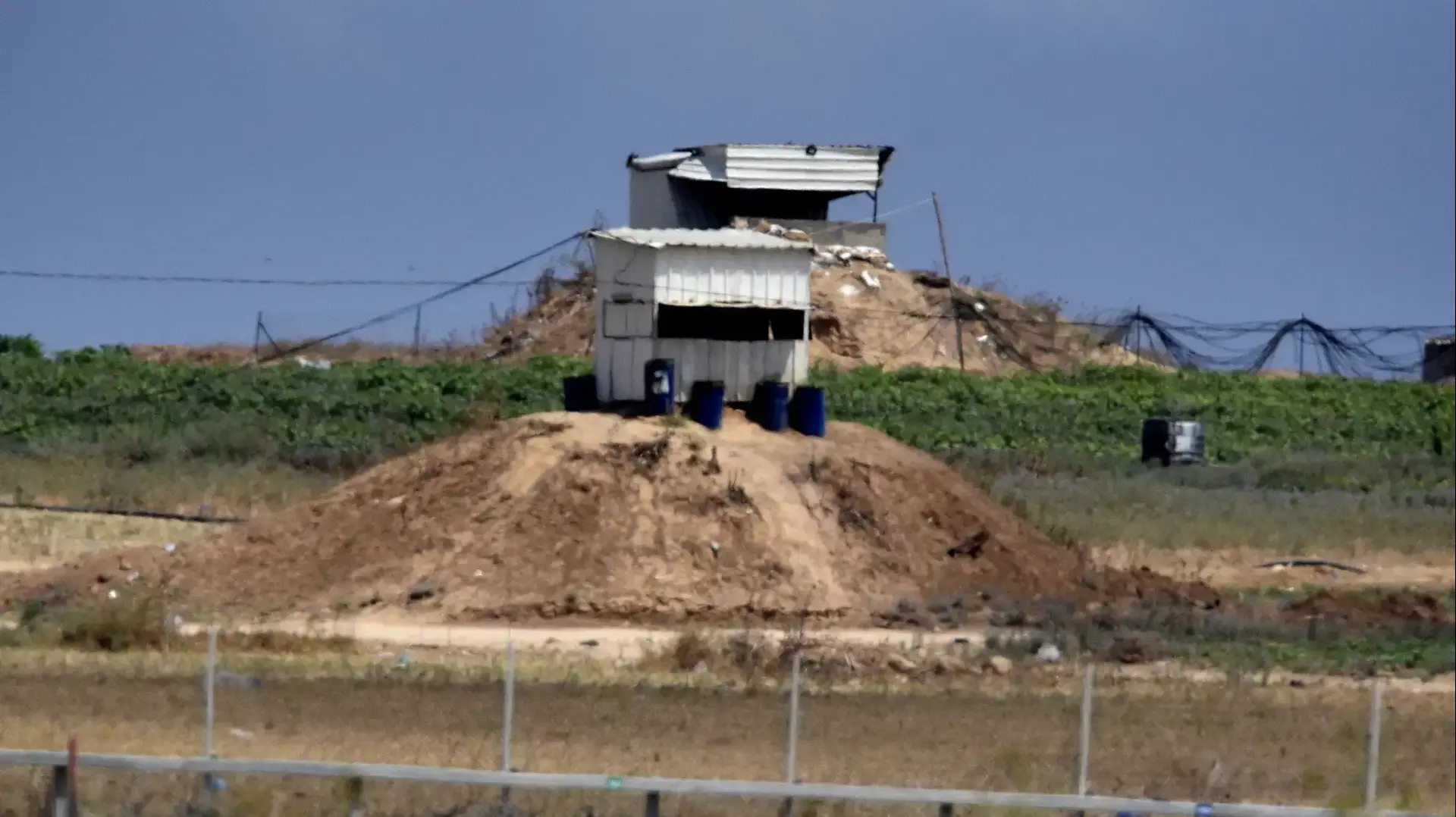 עמדות חמאס נטושות לאחר פגיעות של צה"ל 30 במאי 2018 עמדות חמאס נטושות לאחר פגיעות של צה"ל 30 במאי 2018