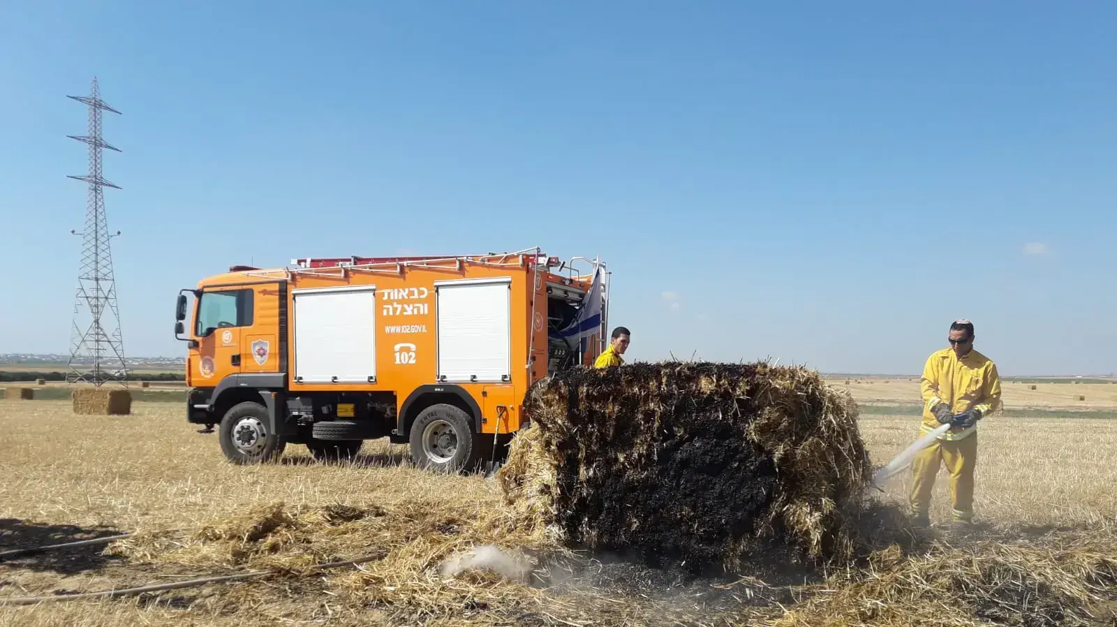 שריפה בעוטף עזה כתוצאה מעפיפון תבערה, ב-1 ביוני 2018 שריפה בעוטף עזה כתוצאה מעפיפון תבערה, ב-1 ביוני 2018