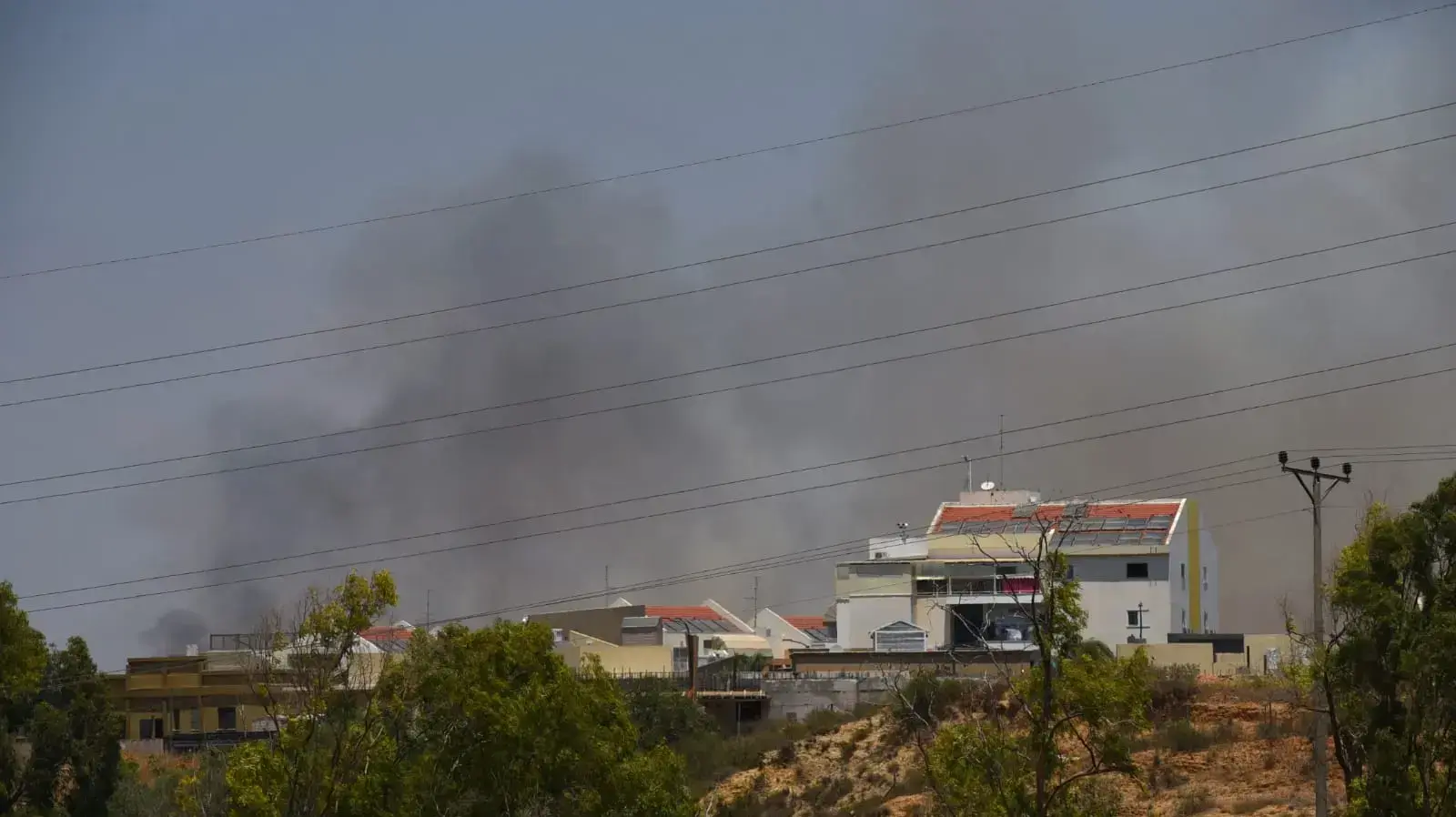 כיבוי שרפות באור הדר עם בעקבות טרור העפיפונים כיבוי שרפות באור הדר עם בעקבות טרור העפיפונים