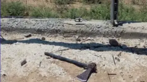 תמונת הגרזן, מסיכל ניסיון חדירה של שני מחבלים מעזה לשטח ישראל תמונת הגרזן, מסיכל ניסיון חדירה של שני מחבלים מעזה לשטח ישראל