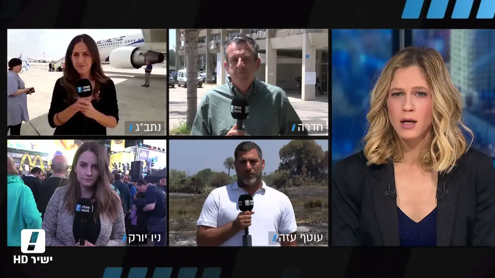 המהדורה המרכזית בהגשת הילה קובו 4.6.18
