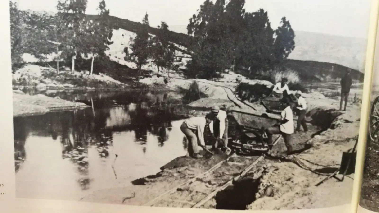 יבוש ביצת כנרת. עבודה ציבורית מאורגנת, 1918 יבוש ביצת כנרת. עבודה ציבורית מאורגנת, 1918