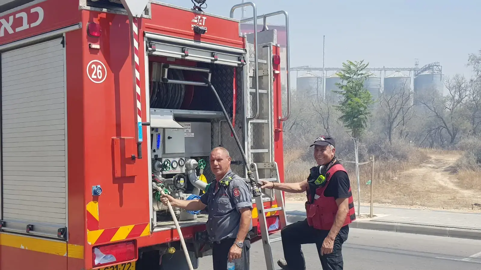 שריפות שפרצו בעוטף עזה היום, 6 ביוני 2018 שריפות שפרצו בעוטף עזה היום, 6 ביוני 2018