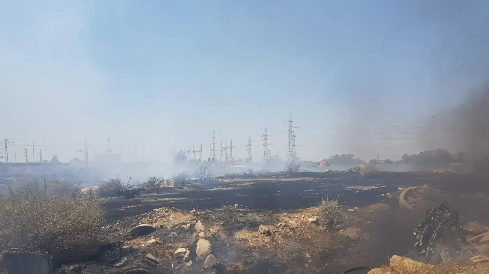 שריפות שפרצו בעוטף עזה היום, 6 ביוני 2018 שריפות שפרצו בעוטף עזה היום, 6 ביוני 2018
