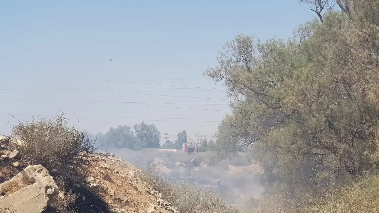 שריפות שפרצו בעוטף עזה היום, 6 ביוני 2018 שריפות שפרצו בעוטף עזה היום, 6 ביוני 2018